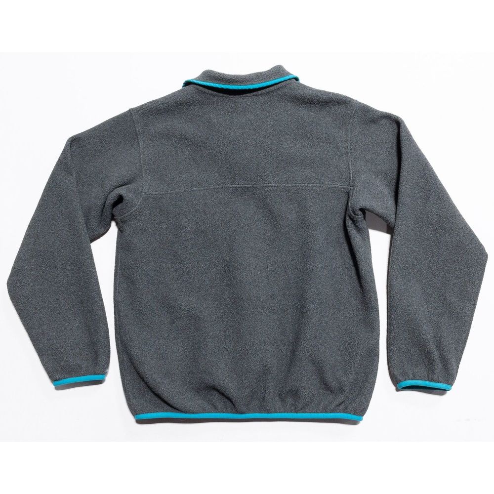 Patagonia Synchilla Snap-T Fleece Jacket Women's Medium Gray Blue Pullover 25455 - Picture 4 of 10